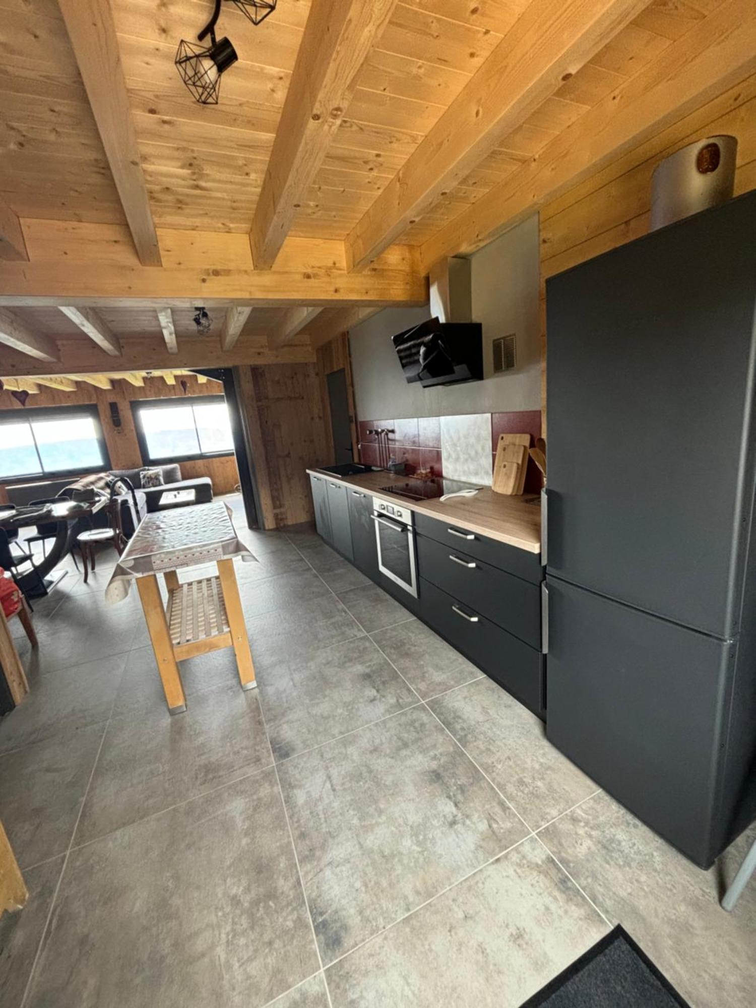 Chalet Le Bisolet 莱代塞尔 外观 照片